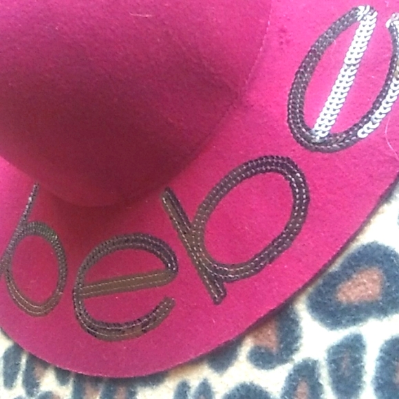 Bebe Burgundy Floppy Hat - Picture 2 of 6